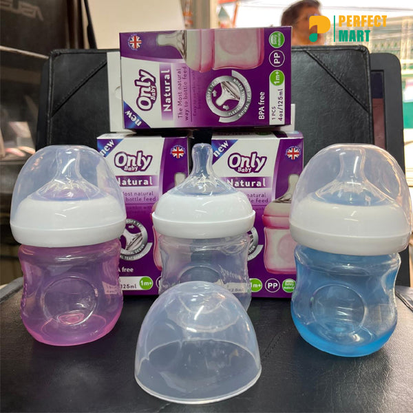 Baby PP Feeding Bottle 125ml (Only Baby) - 1pcs