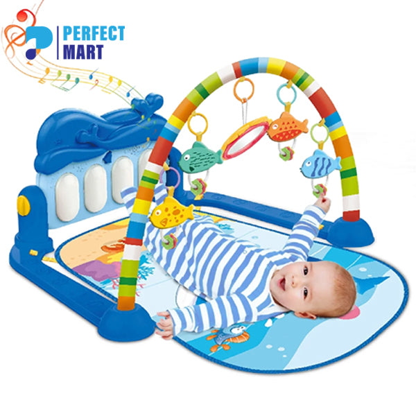 Baby Play Gym Piano Fitness Rack Mat