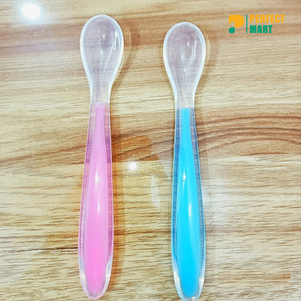 Baby Silicone Spoon CN - 1 Pcs