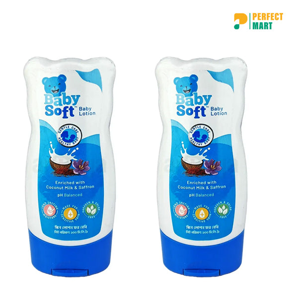 Baby Soft Baby Lotion with C.M & Saffron 100ml