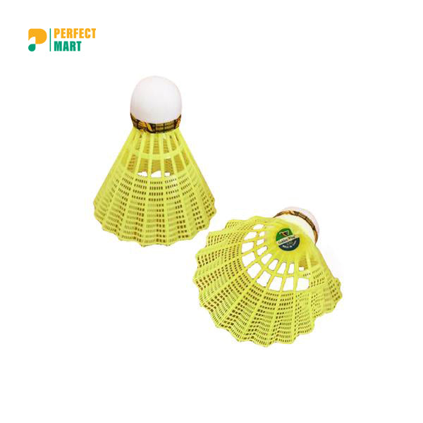 Badminton Shuttle Cock Nylon Superior Grade 6pcs Green - G10