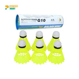 Badminton Shuttle Cock Nylon Superior Grade 6pcs Green - G10