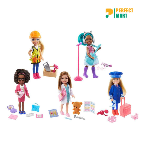 Barbie Chelsea Career Doll Playset (Random One)