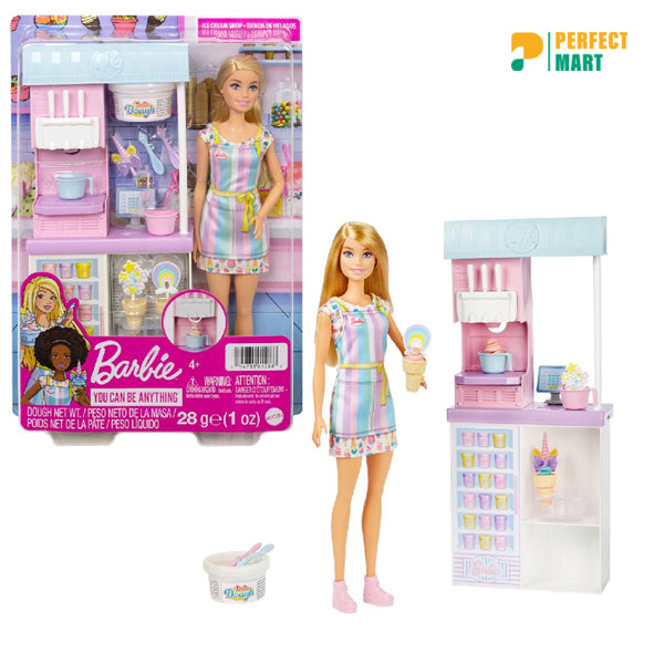 Barbie Ice Cream Shop Playset
