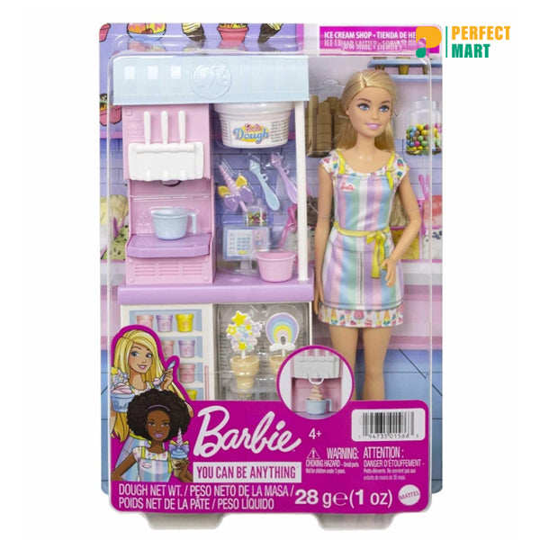 Barbie Ice Cream Shop Playset