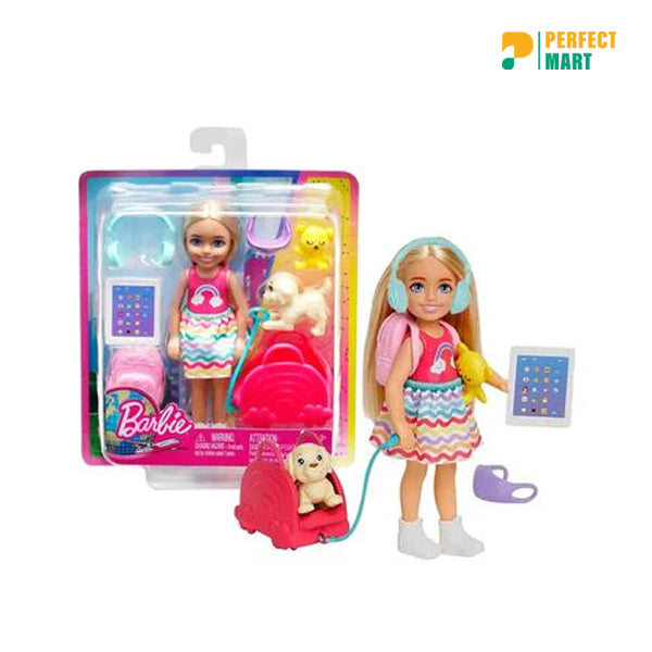 Barbie Chelsea Travel Set With Puppy