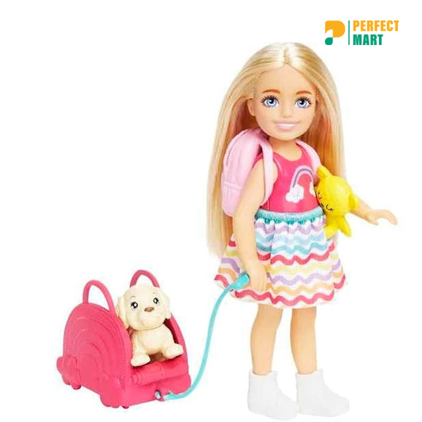 Barbie Chelsea Travel Set With Puppy