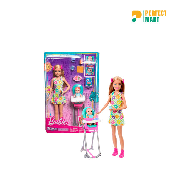 Barbie Skipper Doll and Playset with Accessories