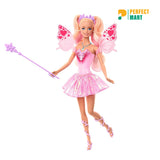 Barbie Fantasy Fairy Doll With Color Changing Wings And Outfits