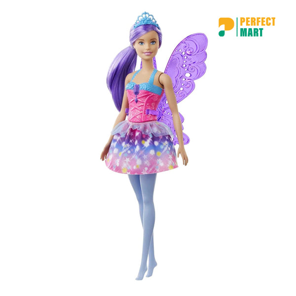 Barbie Fantasy Fairy Doll With Color Changing Wings And Outfits