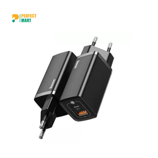 Baseus GaN2 Lite 65W Quick Charger Type-C+USB Ports