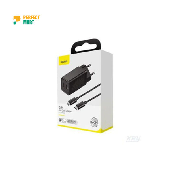 Baseus GaN Mini Quick Charger C+C 45W EU (CCGAN-M01)