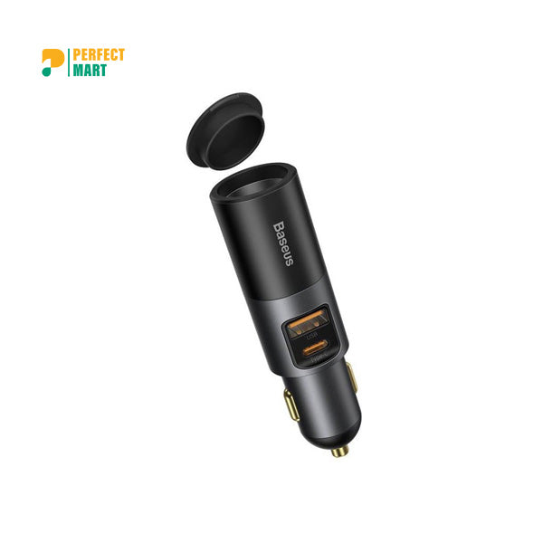 Baseus Share Together U+C 120W Quick Car Charger with Cigarette Lighter