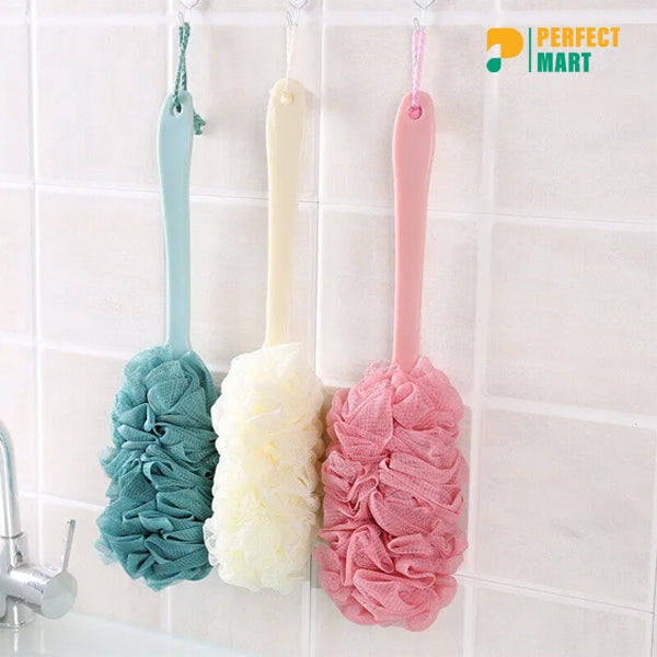 Long Handle Bath Brush -1 Pcs (Any colour)