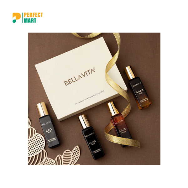 Bella Vita Man Gift Box( 20mlx4)- 80ml
