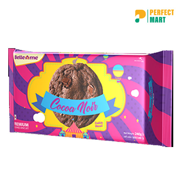 BelleAme Cocoa Noir Premium Biscuit 240gm