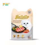Bellotta Adult Pouch Tuna Topping Shirasu in Jelly 85gm