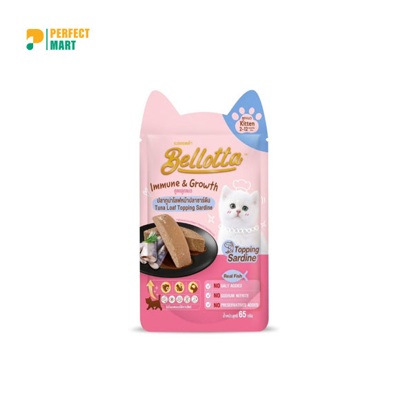 Bellotta Kitten Pouch Tuna Sardine 65g