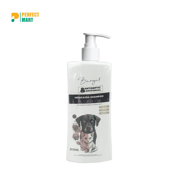 Bengal Antiseptic & Antifungal Medicated Shampoo 250ml