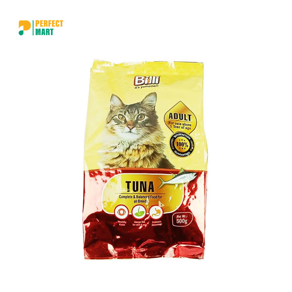 Billi Adult Dry Cat Food Tuna 500gm