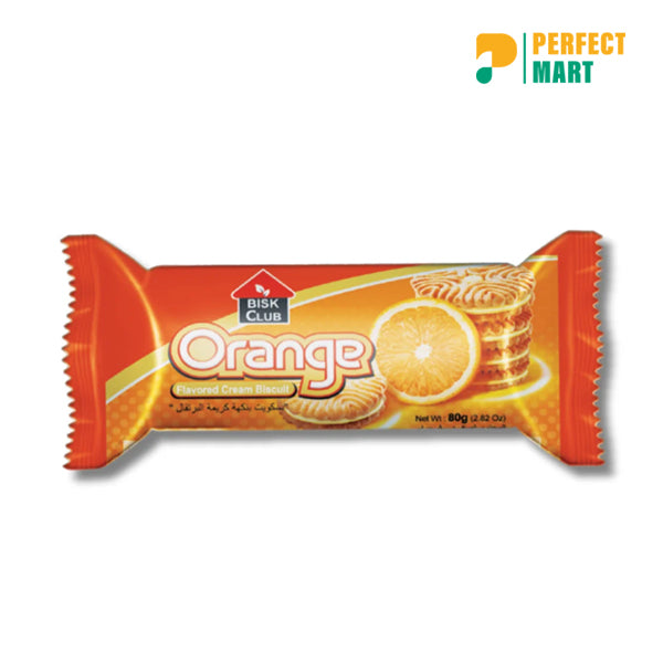Bisk Club Orange Cream Biscuit 40gm