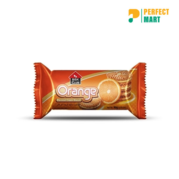 Bisk Club Orange Cream Biscuit 40gm
