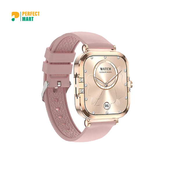 Blisbond Pearl AMOLED Display Bluetooth Calling Smart Watch for Women