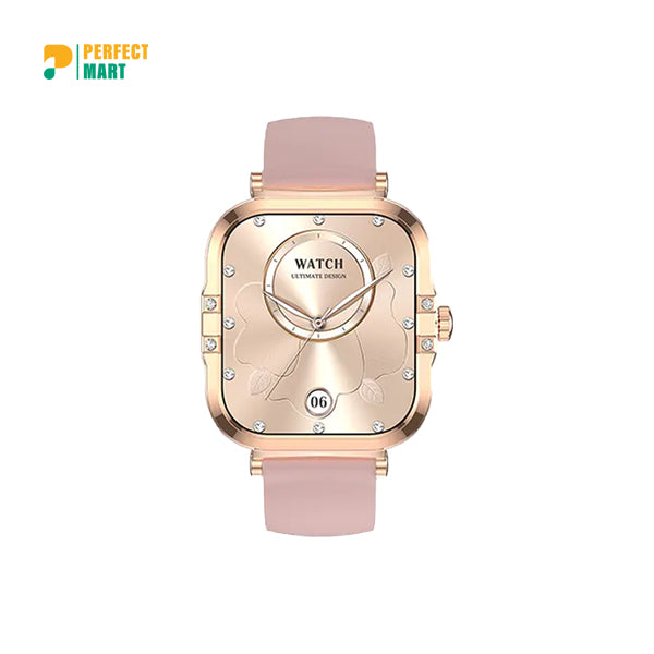 Blisbond Pearl AMOLED Display Bluetooth Calling Smart Watch for Women