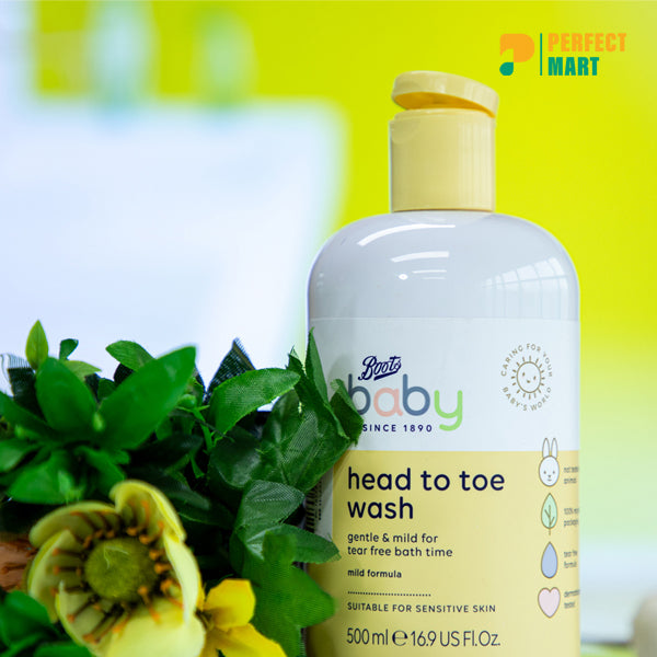 Boots Baby Head to Toe Wash – 500 ml (UK)