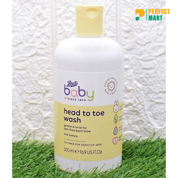 Boots Baby Head to Toe Wash – 500 ml (UK)