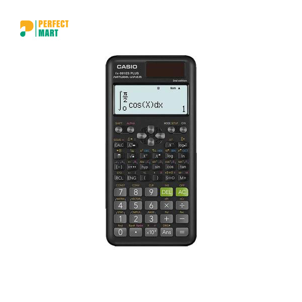 Casio FX-991ES Plus (2nd Edition) Non-Programmable Scientific Calculator Black