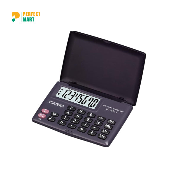 Casio Portable Type 8 Digit Calculator - LC-160LV