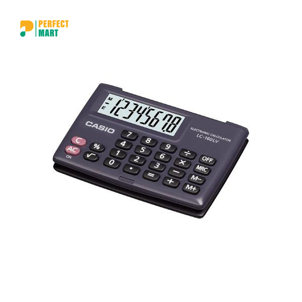 Casio Portable Type 8 Digit Calculator - LC-160LV