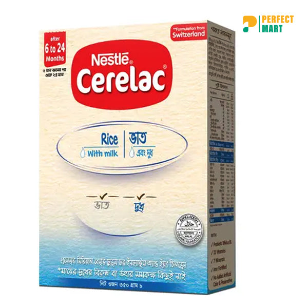 Nestle Cerelac Rice & Milk 400gm