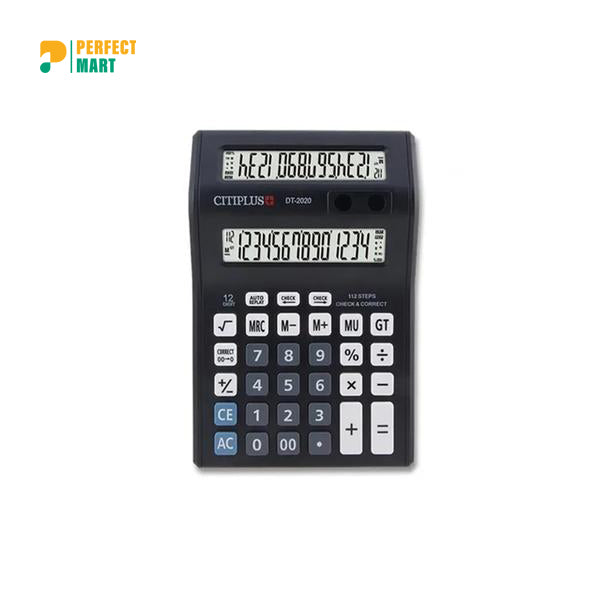 Citiplus 12-Digits Double Display Business Calculator