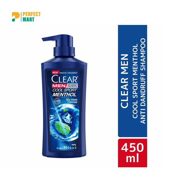 Clear Men Cool Sport Menthol Shampoo 450ml