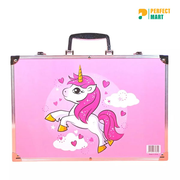 Kids Coloring Set – Unicorn Themes With Portable Aluminum Case