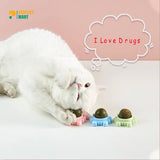 Crab Shape Natural Catnip Balls for Pet Cat
