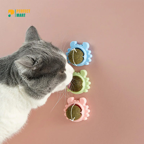 Crab Shape Natural Catnip Balls for Pet Cat