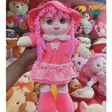 Cute Looking Smiling Doll for Kids with Cap and Hair