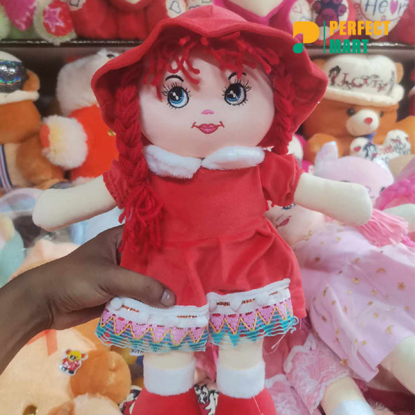 Cute Looking Smiling Doll for Kids with Cap and Hair