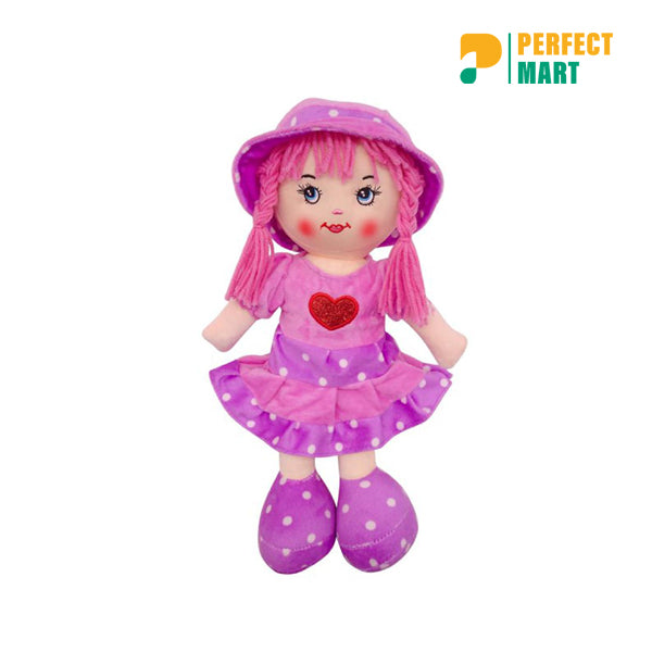 Cute Looking Smiling Doll for Kids with Cap and Hair