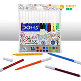 DOMS Sketch Color Pen Max - 14Pcs