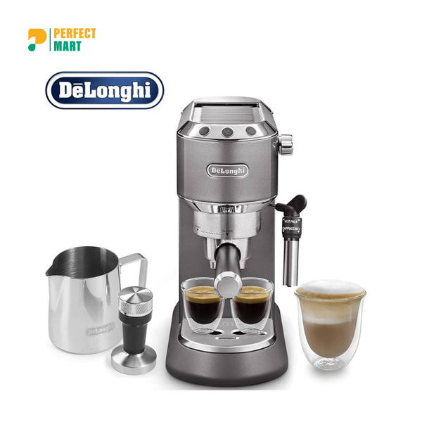 De’Longhi EC785.GY Dedica Metallics Manual Espresso Coffee Maker