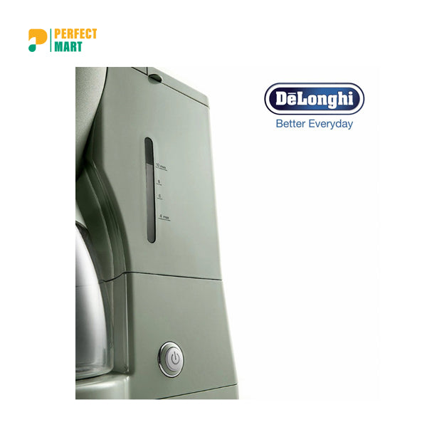 De’Longhi ICMX210.GR Argento Flora Drip Coffee Machine