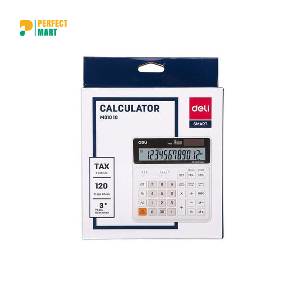 Deli Wide-H Desk Calculator - EM01010