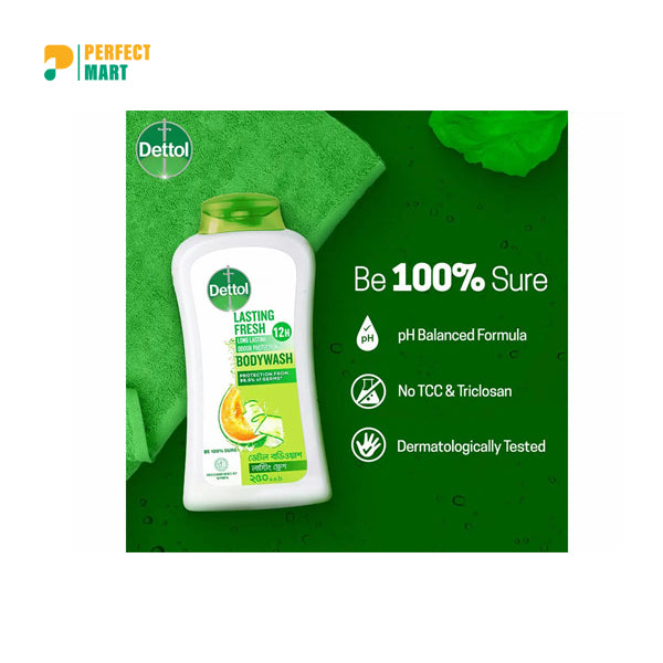 Dettol Lasting Fresh Body Wash 250ml