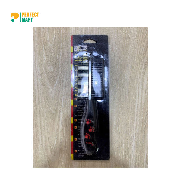 Double Sided Flea Comb Pet Grooming Brush