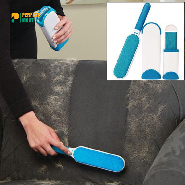 Double Sided Hair Fur Remover Cleaner Brush Portable