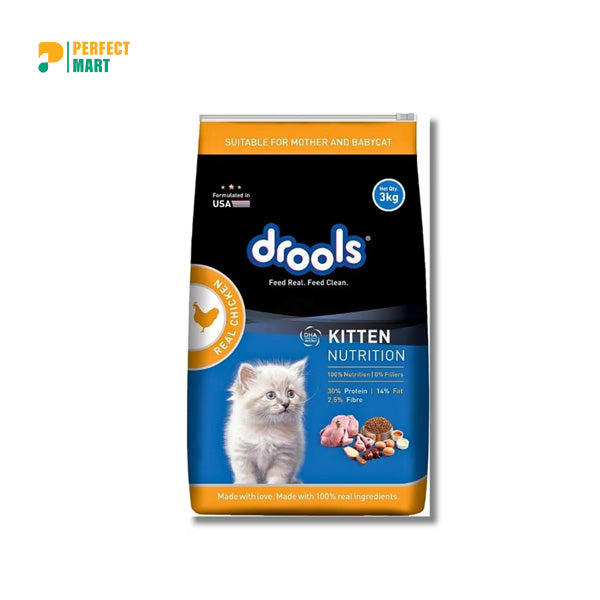 Drools Real Kitten Chicken 3Kg